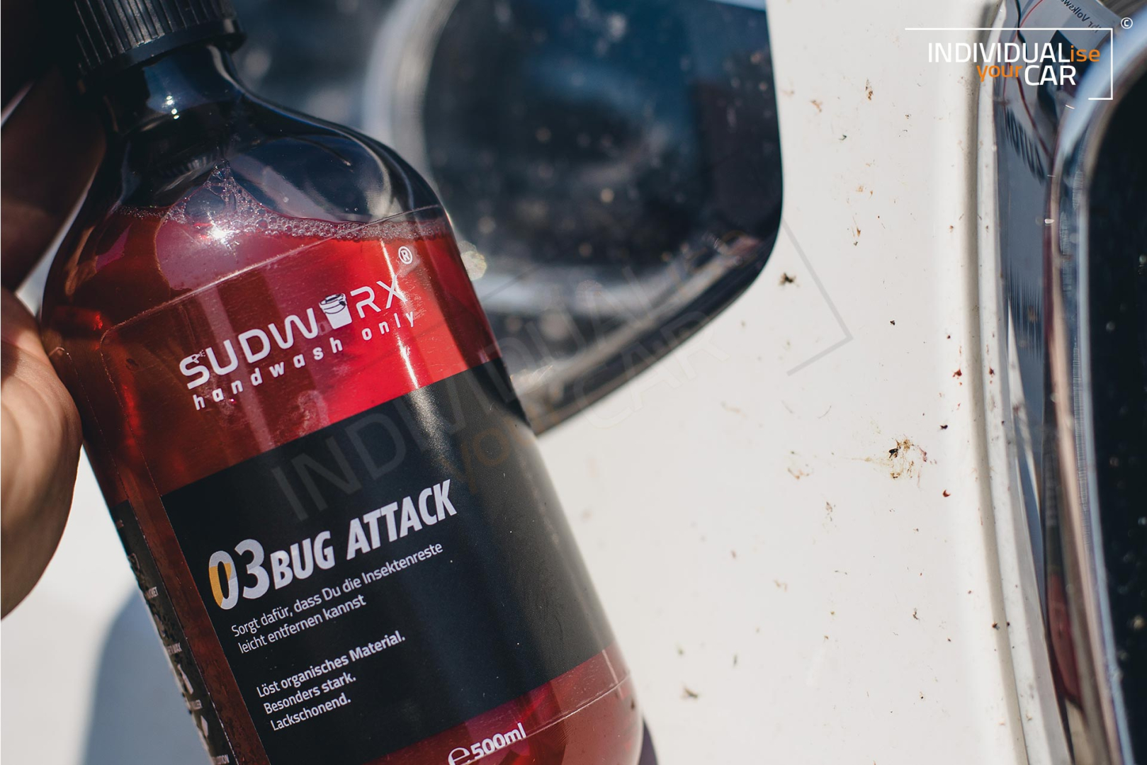 sudworx 03 BUG ATTACK - Insektenentferner - Probierflasche